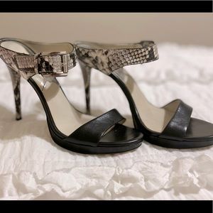Michael Kors Snake Print Heels size 8